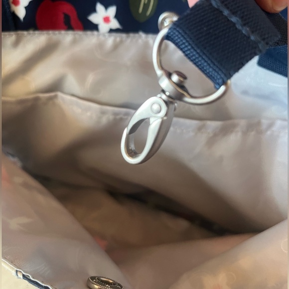 JuJuBe Encore Tote Diaper Bag- Midnight Posy - Picture 10 of 14